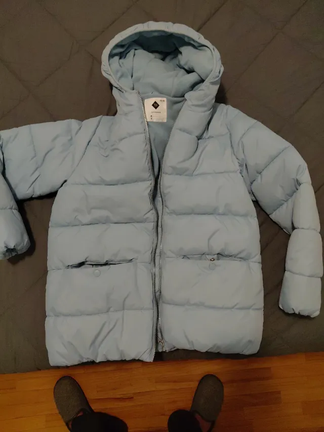 Plumas unisex talla 15-16 azul