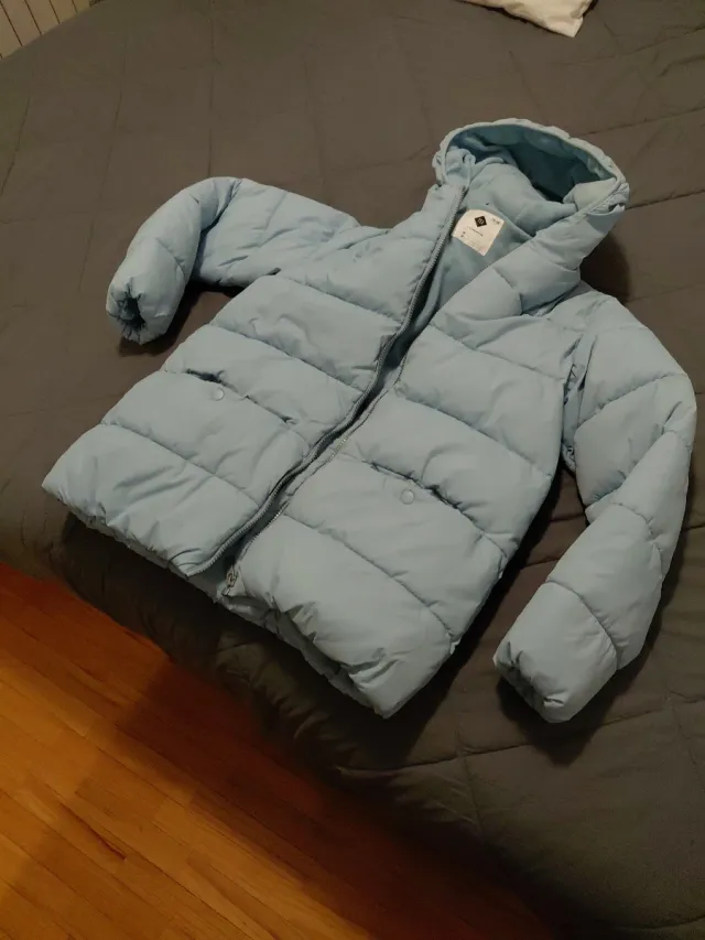 Plumas unisex talla 15-16 azul