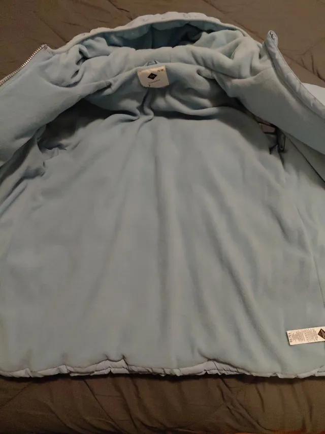 Plumas unisex talla 15-16 azul