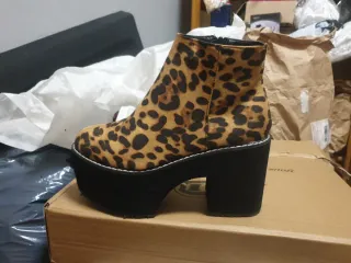 Botín Mujer Estampado Animal