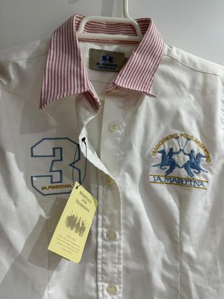 Camisa La Martina Mujer Talla L Polo Argentino