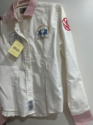 Camisa La Martina Mujer Talla L Polo Argentino