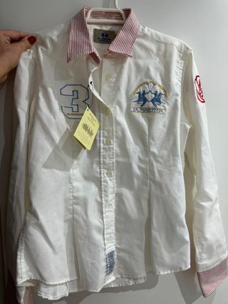 Camisa La Martina Mujer Talla L Polo Argentino