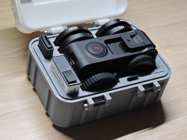 Custodia protettiva rigida per DJI Action 3 e 4