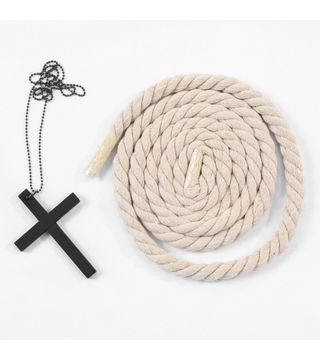 Disfraz Monje Sacerdote Marrón Talla Única