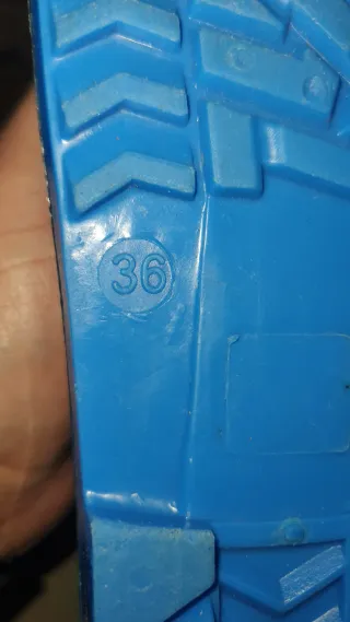 Botas de agua niño/niña T.36