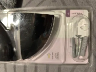 Baldas de esquina negras