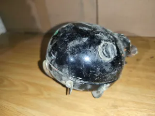 Faro antiguo tractor/moto con rejilla