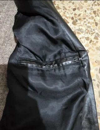 Giubbotto pelle David Newman 1968 nero