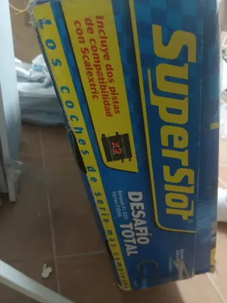 Circuito Scalextric SuperSlot Desafío Total