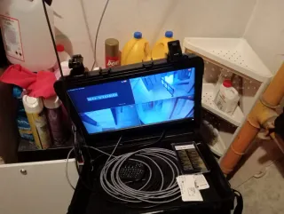 Maleta Monitor control CCTV 22 pulgadas.