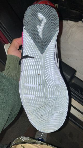 Botines Joma Fútbol Sala Blancos y Rosas