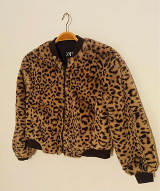 Chaqueta Zara leopardo niña