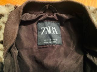 Chaqueta Zara leopardo niña