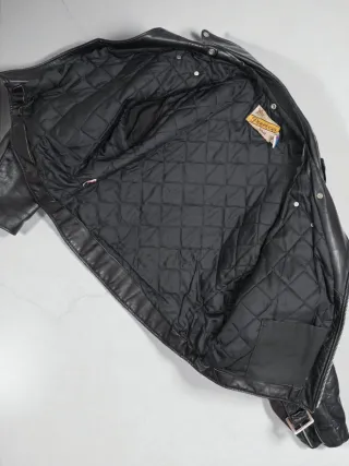 Chaqueta de cuero Biker Schott 118/618 talla XL/48