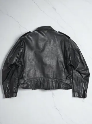 Chaqueta de cuero Biker Schott 118/618 talla XL/48