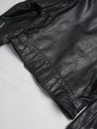 Chaqueta de cuero Biker Schott 118/618 talla XL/48