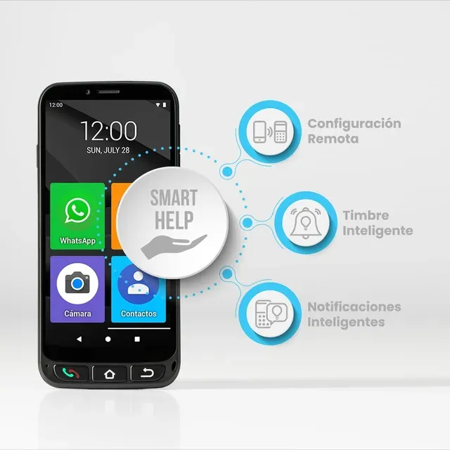 SPC Zeus 4G Pro movil para mayores Nuevo !!