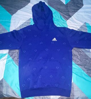 Sudadera Adidas Azul Talla S