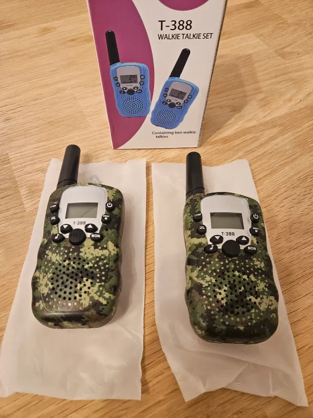 Set 2 Walkie Talkies T-388 Rango 6km