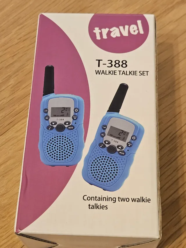 Set 2 Walkie Talkies T-388 Rango 6km