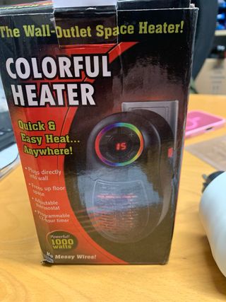 Calefactor portátil Colorful Heater