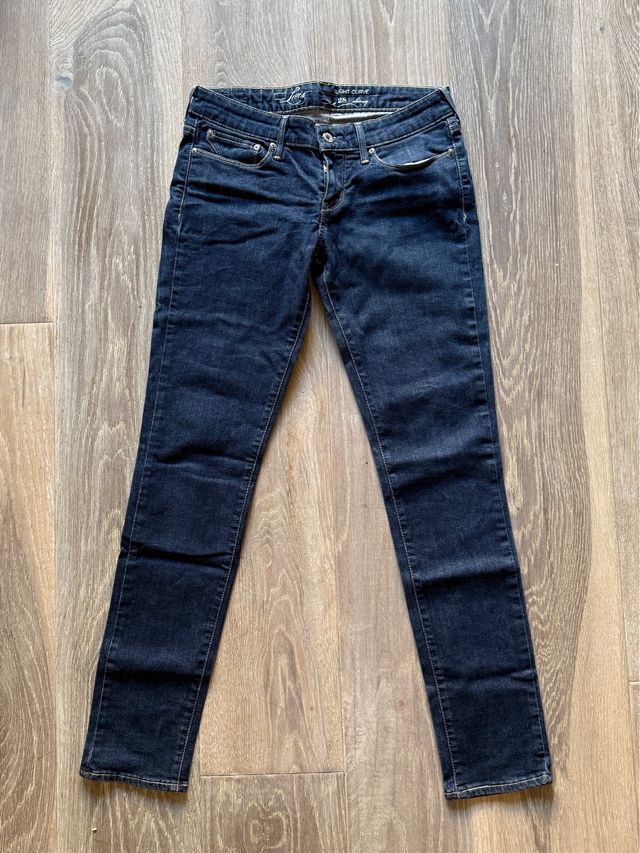 Vaqueros Levi's Skinny Slight Curve Azul Oscuro