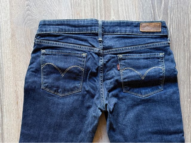 Vaqueros Levi's Skinny Slight Curve Azul Oscuro