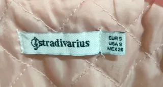 Chaqueta bomber Stradivarius rosa Talla XS