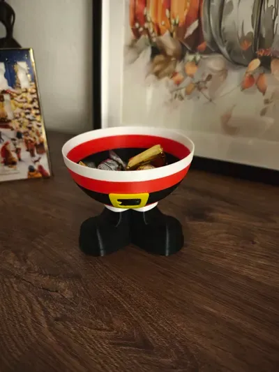 Cuenco decorativo Papá Noel