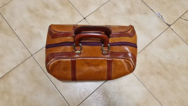 Set valigie vera pelle Piero Rossi