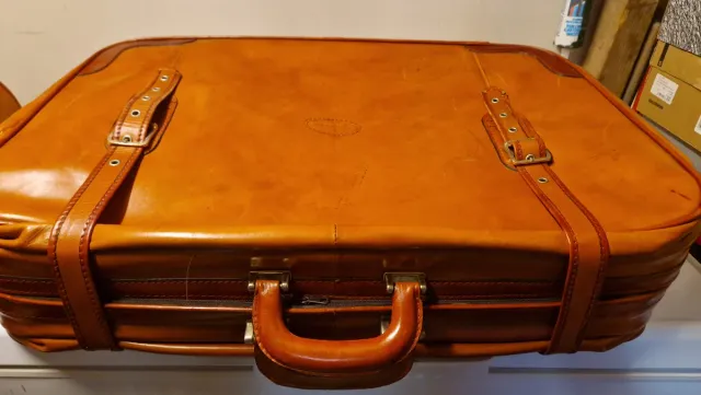 Set valigie vera pelle Piero Rossi