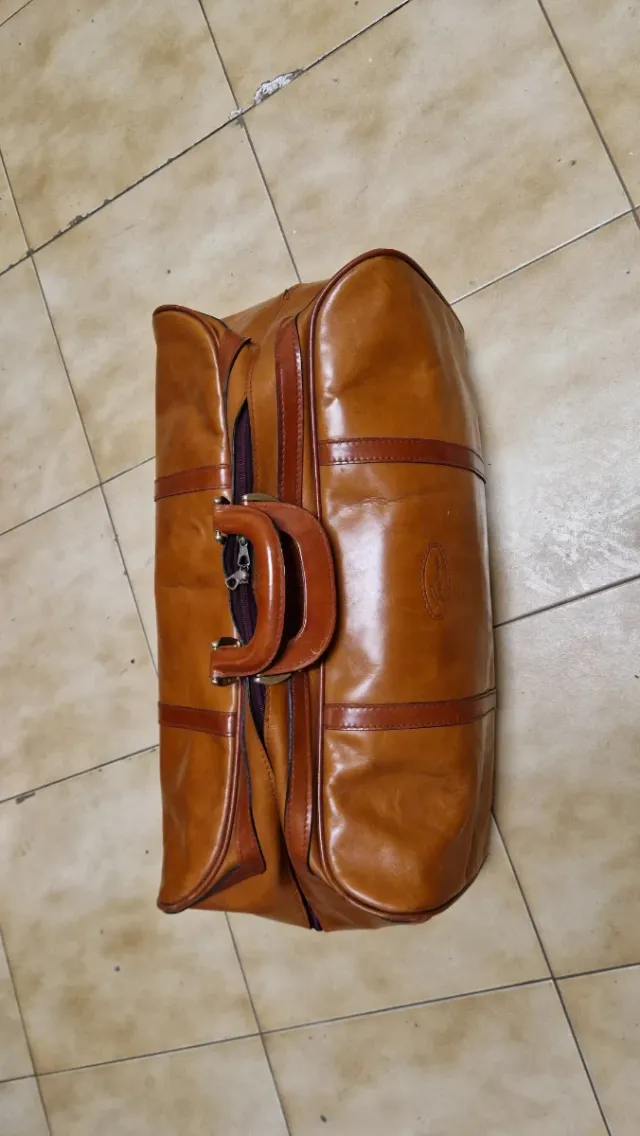 Set valigie vera pelle Piero Rossi