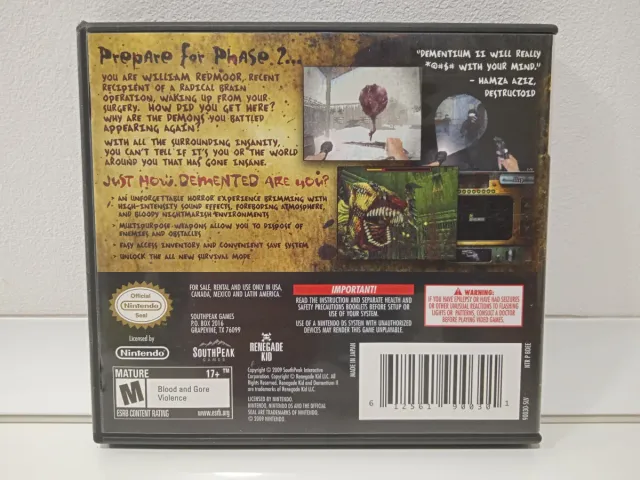 Dementium II Nintendo DS