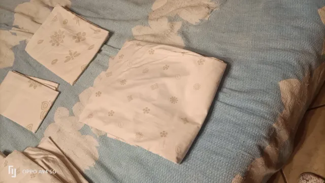 Set Lenzuola Thun Elegance Beige/Bianco