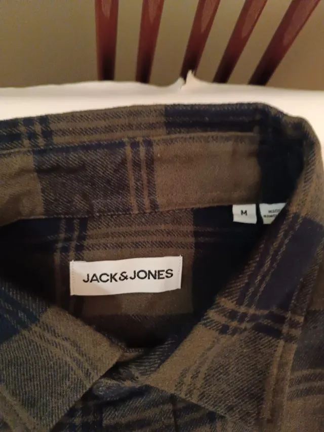 Camisa de franela marrón.NUEVA. OPORTUNIDAD