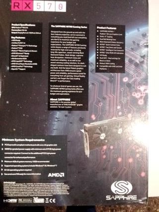 Tarjeta Gráfica Sapphire Nitro RX 570 8GB