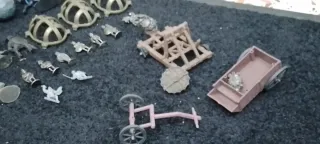 Set di figure medievali per presepe e diorami