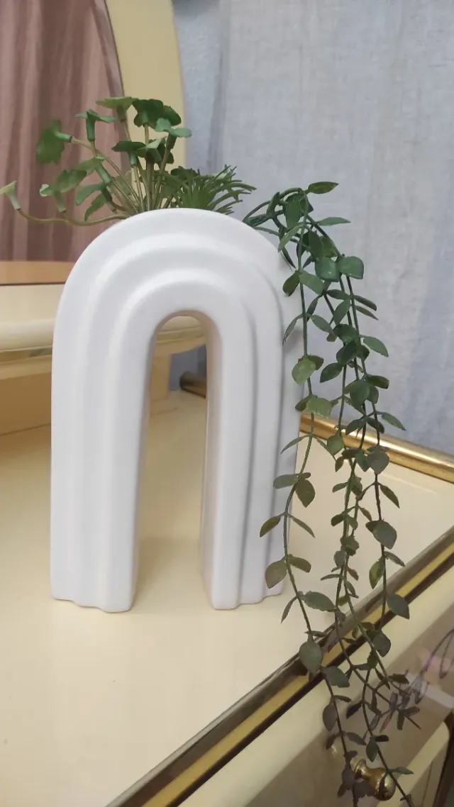 Decoración con planta artificial