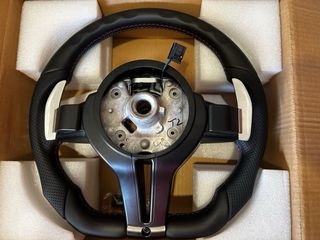 Volante BMW cuero allblack costura M