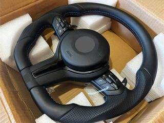 Volante BMW cuero allblack costura M