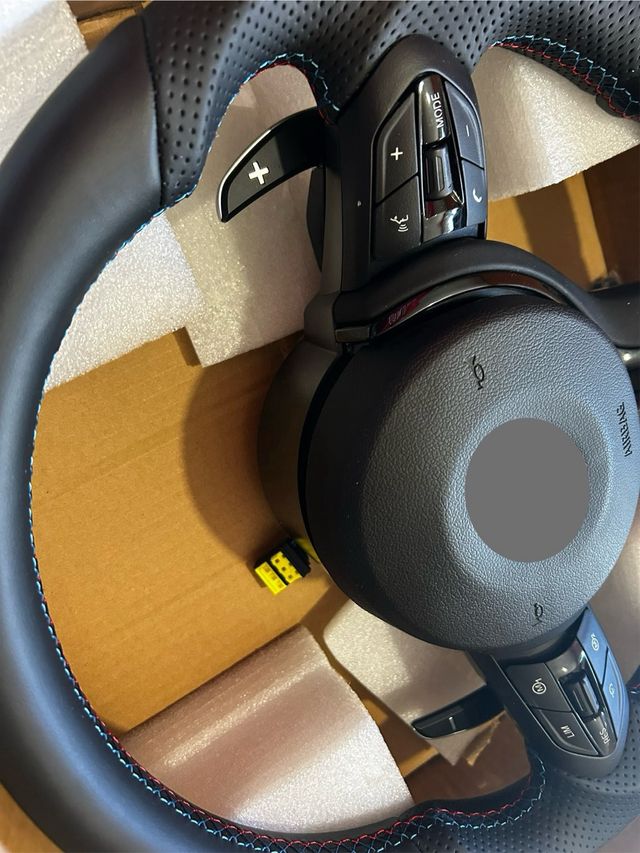 Volante BMW M Performance cuero allblack