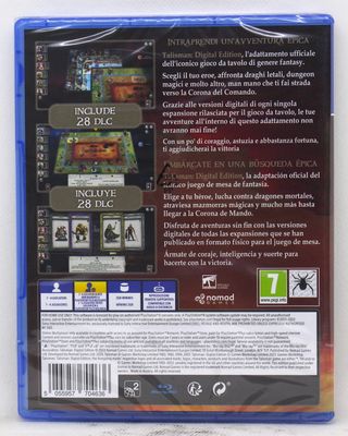 Talisman 40th Anniversary Digital Edition PS4