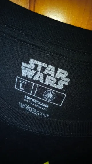 Camiseta Star Wars Negro