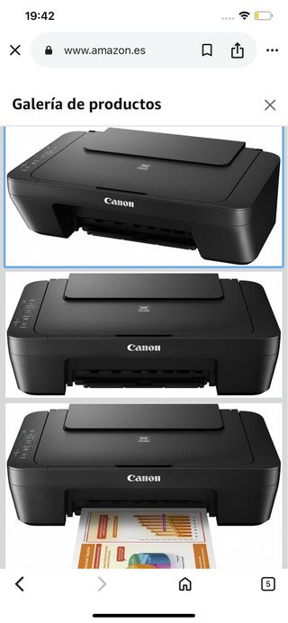 Impresora Canon Negra