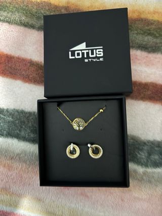 Conjunto pulsera y pendientes del árbol de la vida