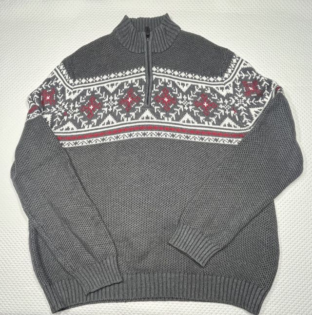 Jersey Hombre Cuello Cremallera Talla 2XL