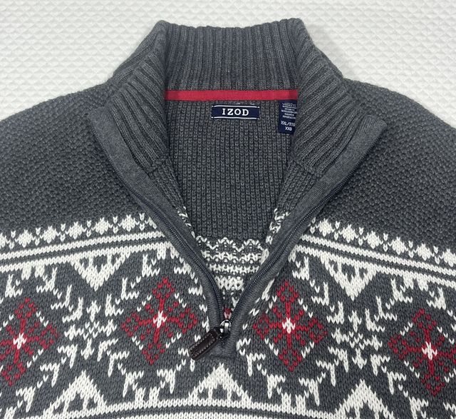 Jersey Hombre Cuello Cremallera Talla 2XL