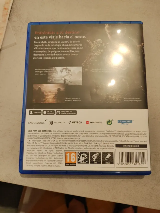 Black Myth Wukong PS5