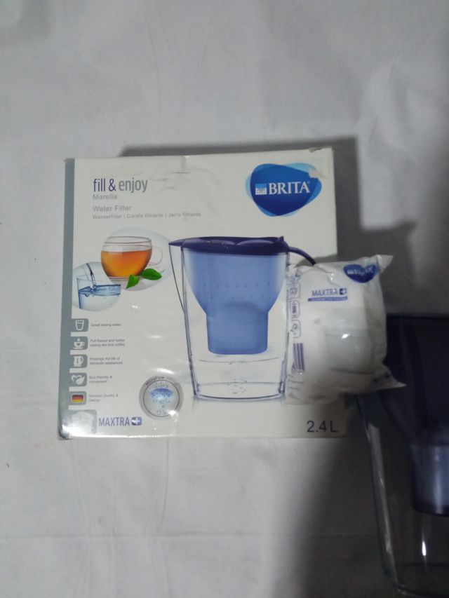 Jarra Brita 2.4L Azul Transparente